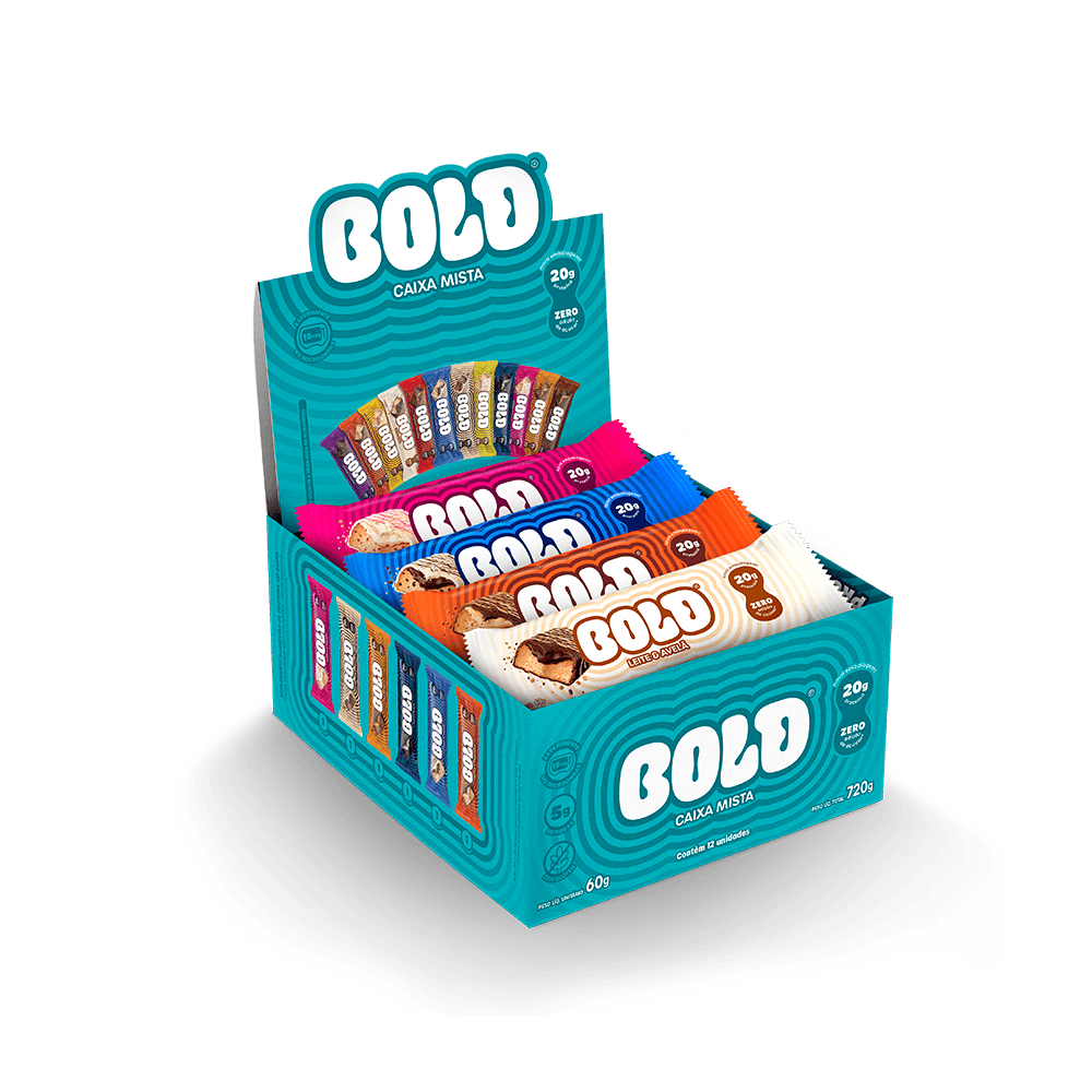 BOLD CAIXA MISTA - BOLD Snacks