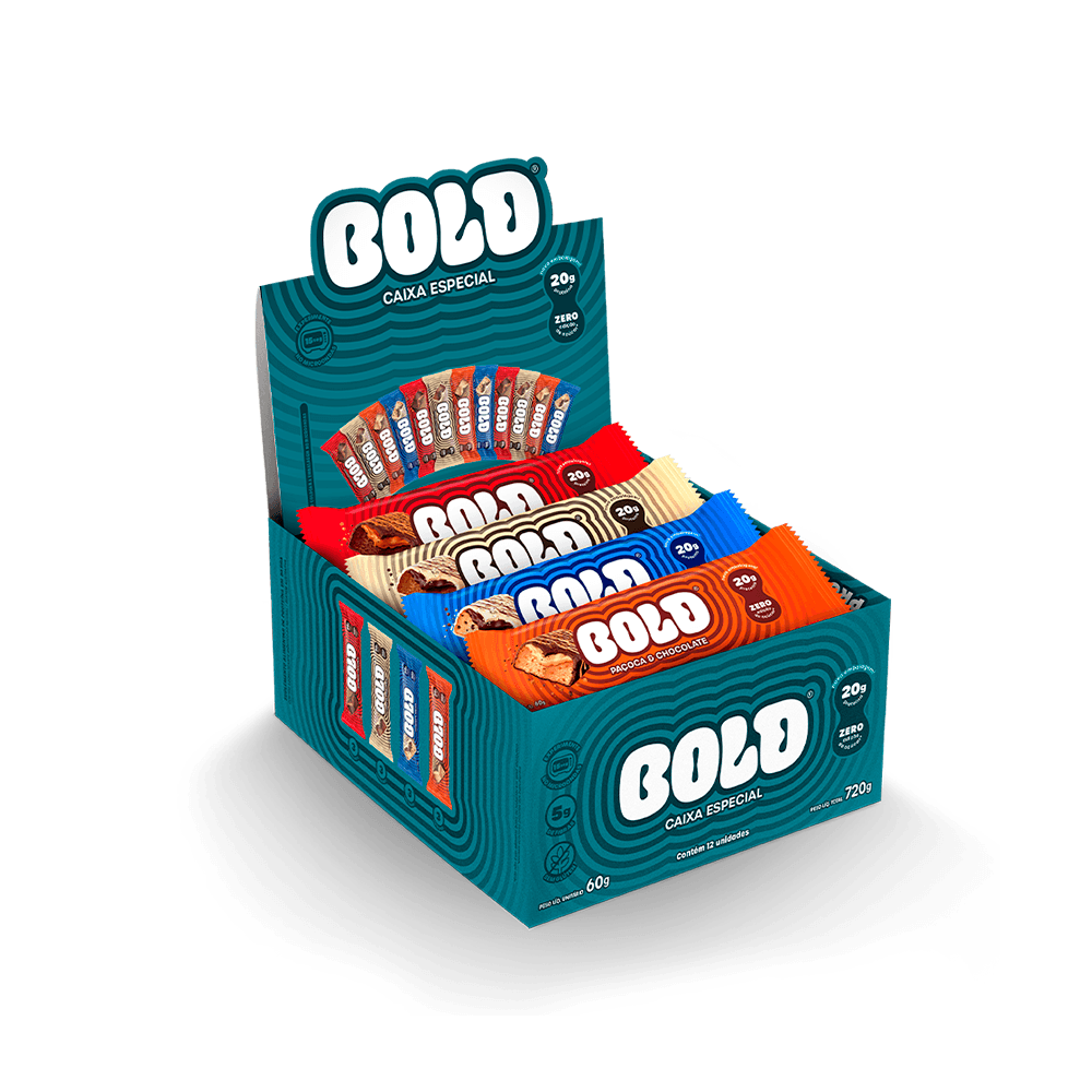 BOLD CAIXA ESPECIAL - BOLD Snacks