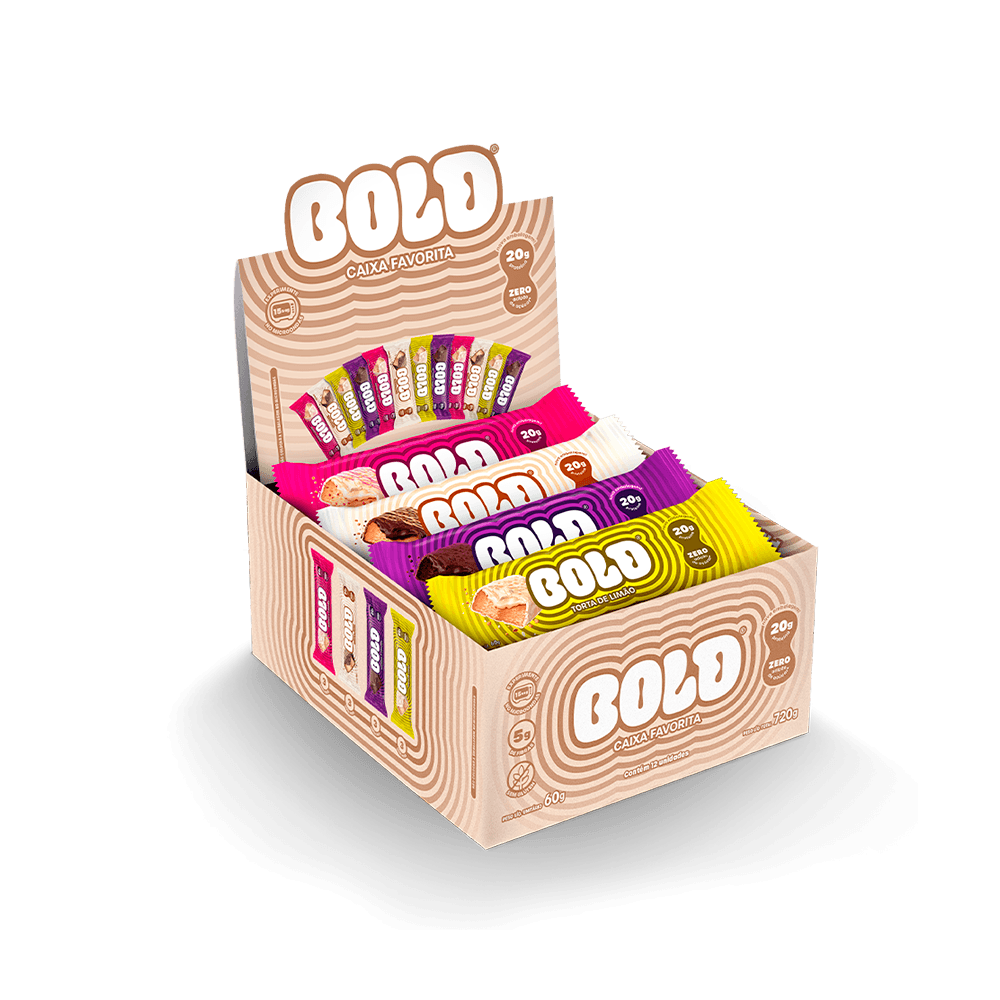 BOLD CAIXA FAVORITA - BOLD Snacks