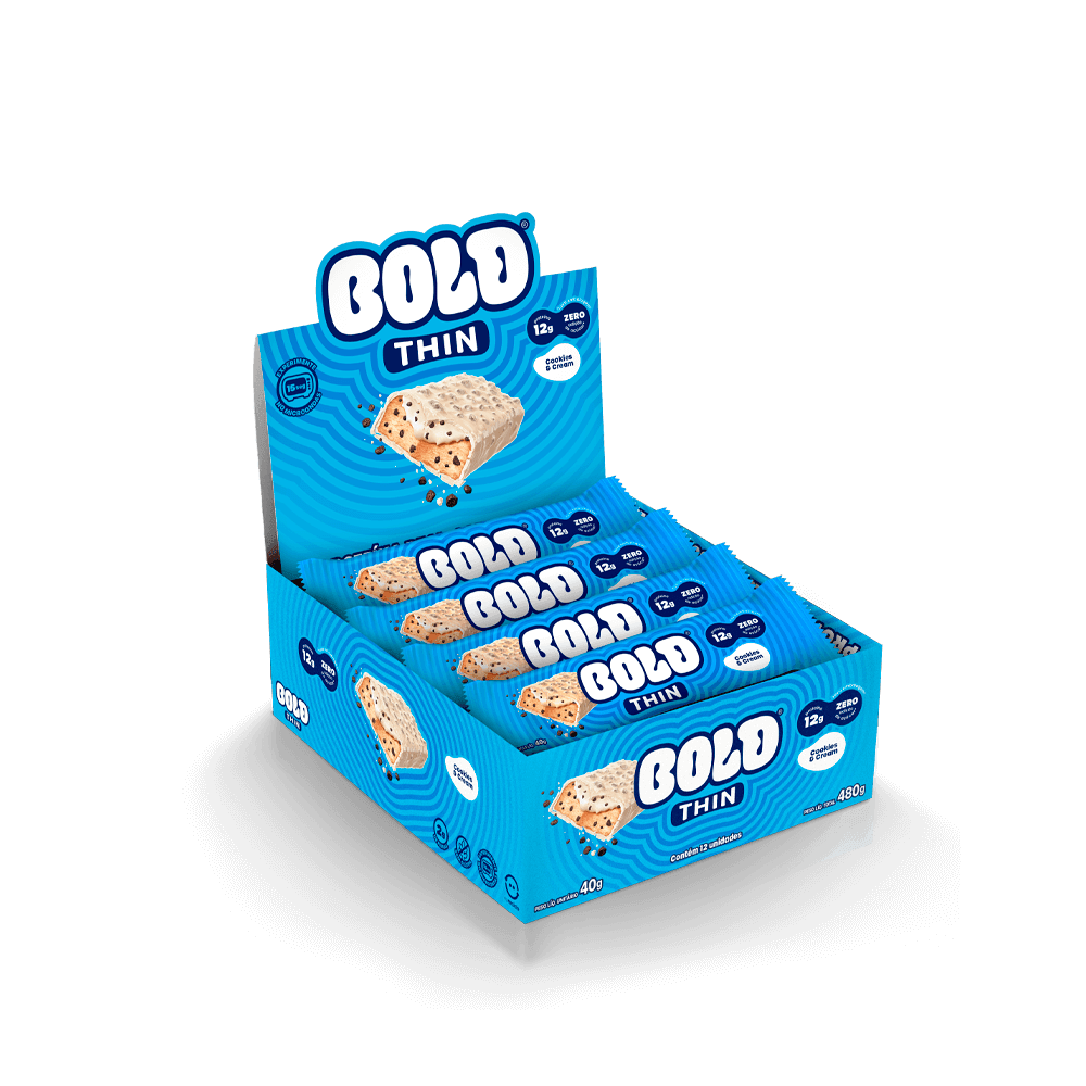 BOLD THIN COOKIES & CREAM - BOLD Snacks